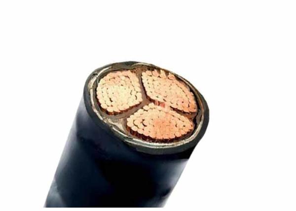 XLPE Insulated PVC Sheath 185 Sq mm Electrical Cable LV There Core Armoured Power Cable