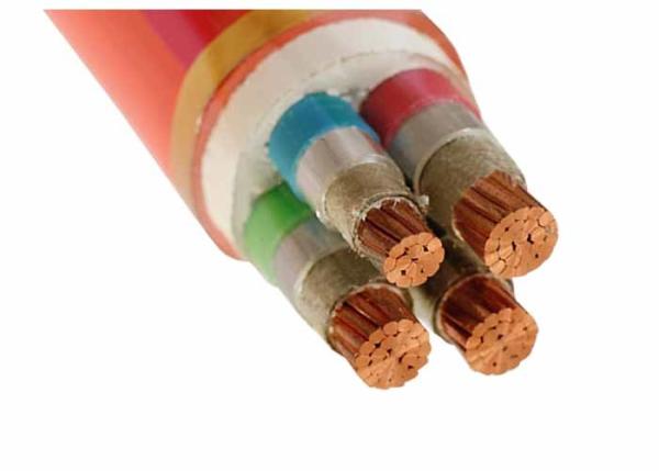 4 Core Cu / Mica Tape / XLPE / LSOH Fire Proof Cable For Cable Channel