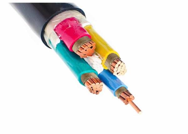 Low Smoke Halogen Free 4 Core Cu / Mica Tape / XLPE / LSOH fire retardant cable