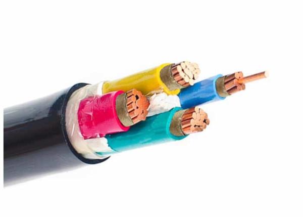 Low Smoke Halogen Free 4 Core Cu / Mica Tape / XLPE / LSOH fire retardant cable