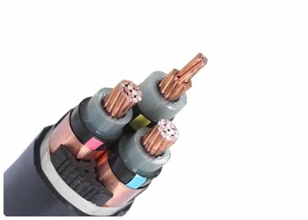 Electrical XLPE Insulated Power Cable 11kV 33kV IEC60502-2 Standard 3X185MM2