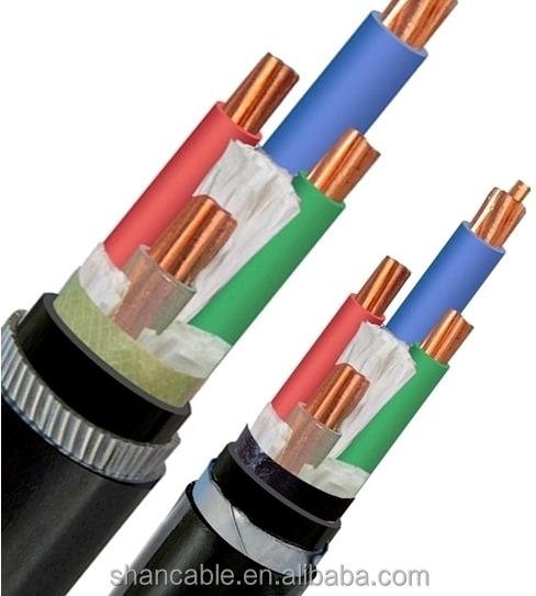 IEC Standard Single Core Black Power Cable 0.6/1kV 2-5 Cores