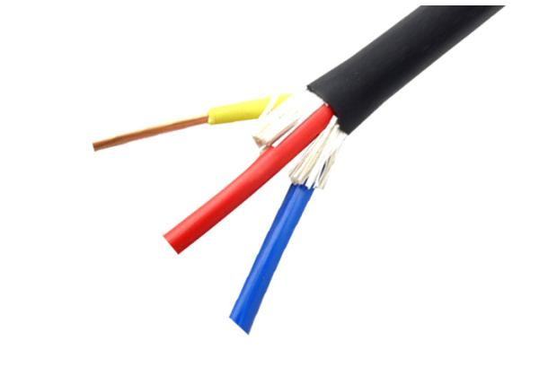 Three Cores 450 / 750V Electrical Cable Wire With CLASS 1 Copper Conductor