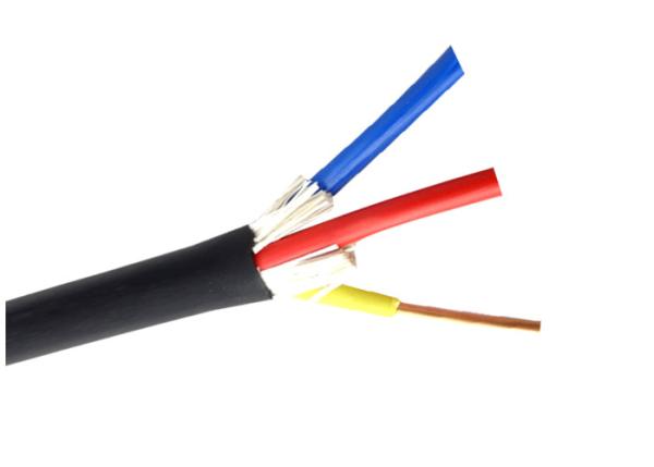 Three Cores 450 / 750V Electrical Cable Wire With CLASS 1 Copper Conductor