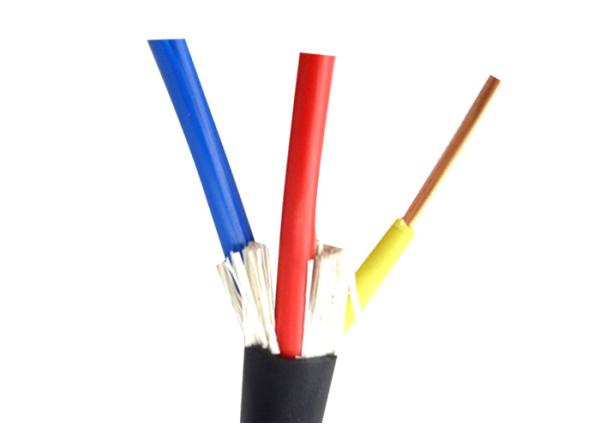 Three Cores 450 / 750V Electrical Cable Wire With CLASS 1 Copper Conductor