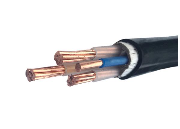 N2XH IEC60332-3 XLPE Low Smoke Zero Halogen Free Power Cable 4x10MM2