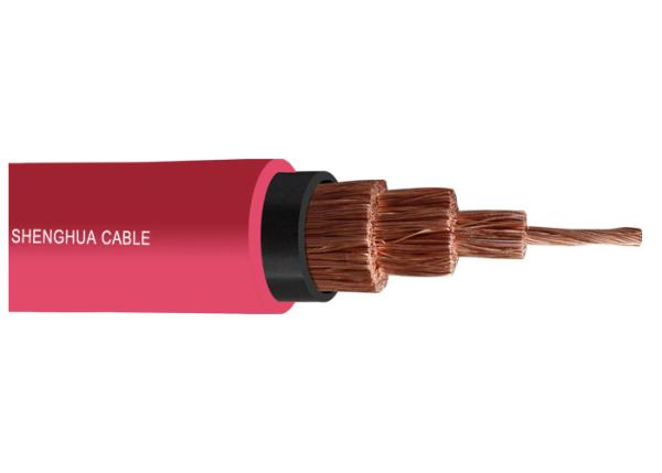 Flexible Rubber Cable 1.9 / 3.3 KV  Low Halogen Low Smoke Rubber Sheath