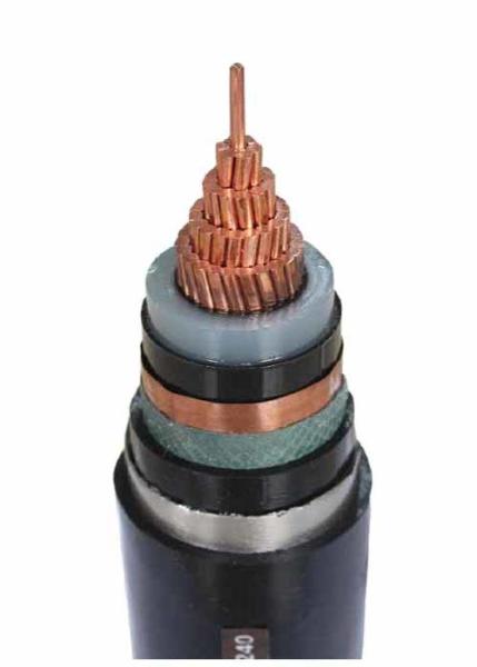 26kV / 35kV Signle / Core XLPE Insulated Power Cable With Stranded Copper Conductor