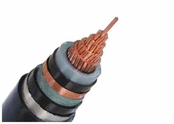 26kV / 35kV Signle / Core XLPE Insulated Power Cable With Stranded Copper Conductor