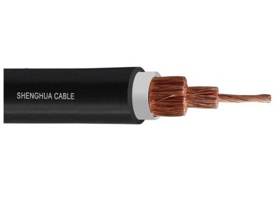 China Flexible Copper Wire Rubber Sheathed Cable Black Welding Cable for sale