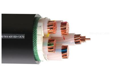 Chine Le CU/XLPE/PVC-0.6/1KV 3x120+2x70mm2 XLPE a isolé le cable électrique à vendre