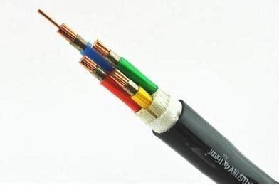 Multi - Core Fire Resistant Cable XLPE Insulated PVC Sheathed Copper - Core Power