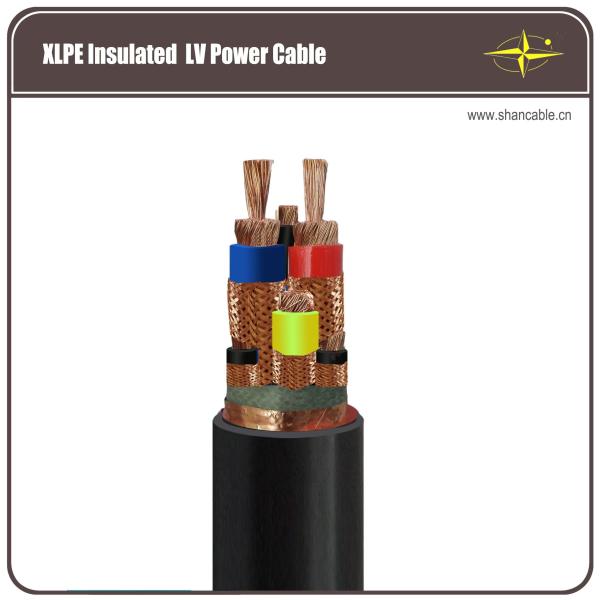 0.6kv Five Core XLPE Insulated Cable For Industrial Applications