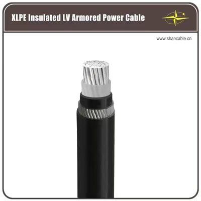 XLPE Insulated Power Cable 2-5 Cores IEC Standard 0.6/1kV Voltage