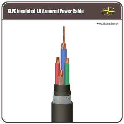 Multi Core 300V Sheathed Steel Wire Armored PVC Insulated Cables Coiled For Underground Use