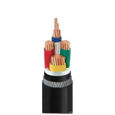 Copper Conductor LV Armoured Electrical Cable , 4 Cores Steel Wire Armored Cable