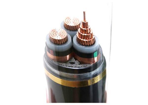 Medium Voltage Armoured Electrical Cable , Three Cores Armoured Power Cable