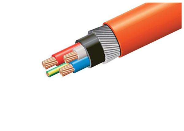 Armoured Low Smoke Zero Halogen Cable 0.6 / 1kv  90 Degree Operating Temp