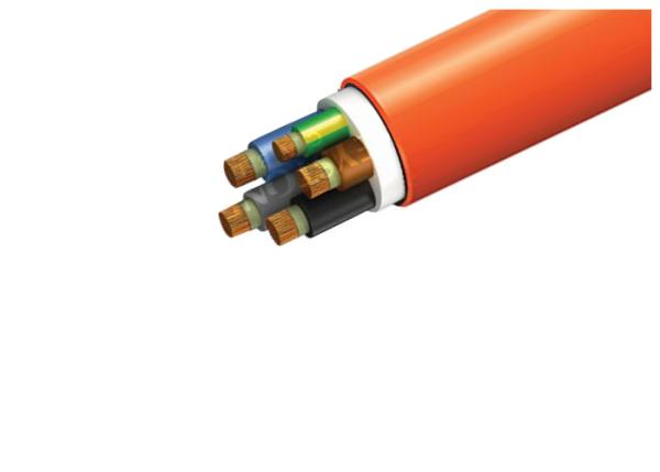 Multicore Lszh Power Cables Environment Friendly With Orange Outer Sheath