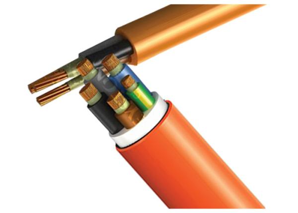 Multicore Lszh Power Cables Environment Friendly With Orange Outer Sheath