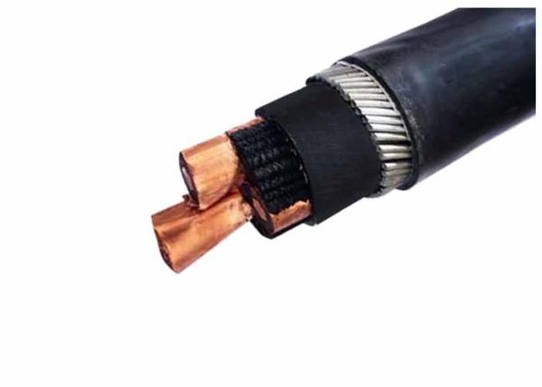 Medium Voltage Steel Wire Armoured Cable 33KV 3x95 SQMM Stranded Bare Copper