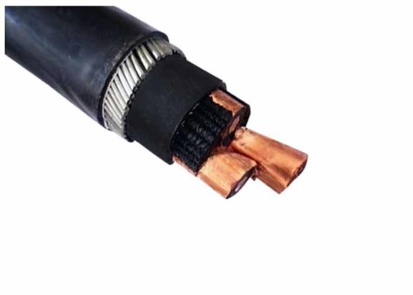 Medium Voltage Steel Wire Armoured Cable 33KV 3x95 SQMM Stranded Bare Copper