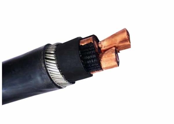 Medium Voltage Steel Wire Armoured Cable 33KV 3x95 SQMM Stranded Bare Copper