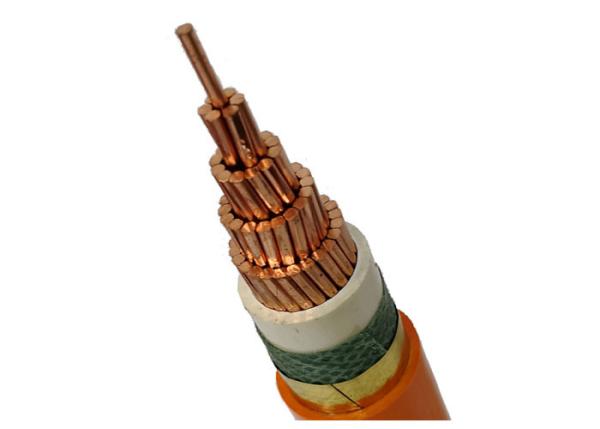 Safety Low Smoke Zero Halogen Cable Orange Color Lszh Power Cable For Indoors / In Tunnel