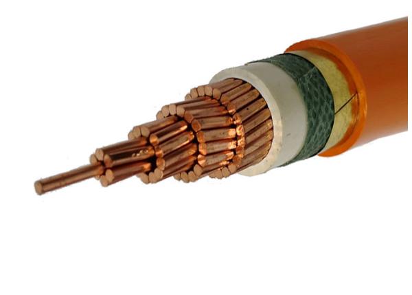 Safety Low Smoke Zero Halogen Cable Orange Color Lszh Power Cable For Indoors / In Tunnel