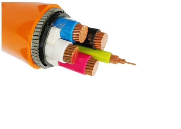 IEC 60502 Approval N2XH Low Smoke Zero Halogen Power Cable Four Cores XLPE Insulated