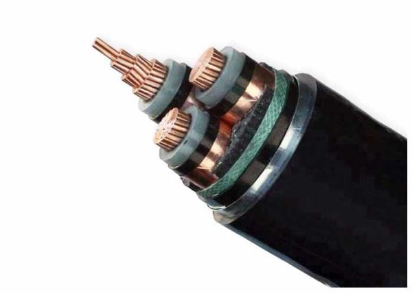 Three Cores XLPE Insulated STA Armored Power Cable Low Smoke Halogen - Free Flame Retardant Polyolefin Sheathed