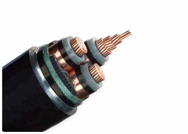 Three Cores XLPE Insulated STA Armored Power Cable Low Smoke Halogen - Free Flame Retardant Polyolefin Sheathed