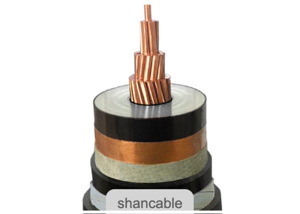 12/20kV (24)kV Single Core 1C500SQMM CU / XLPE / CWS / PE Power Cable