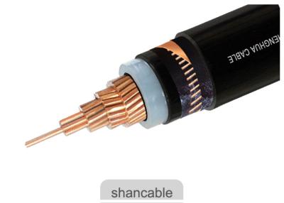 China Chaqueta del negro del cable de transmisión del semiconductor XLPE ignífuga para poner dentro en venta