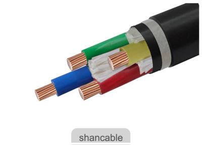 China Five Cores PVC Copper Cable , PVC Jacket Cable Premium Quality 2 Years Warranty for sale