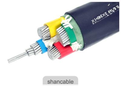 China 0.6V / el cable de transmisión aislado PVC 1KV, PVC aisló curso de la vida largo del cable flexible en venta