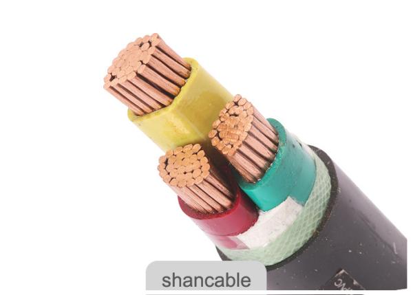 Three Core Low Voltage 1kV Power Cable Copper Conductor XLPE Insulated