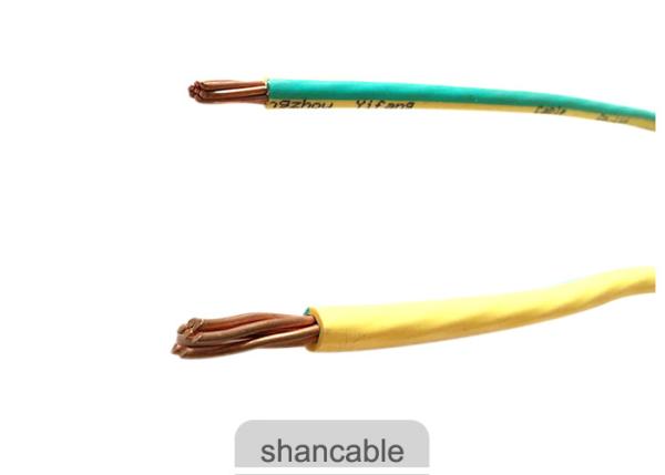 Stranded Copper Electrical Cable Wire , H05V-U/H07V-U PVC Insulation Power Cable Wire