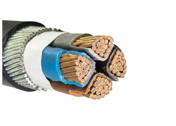 4 Core Galvanized Steel 1×25mm2 Armoured Copper Cable