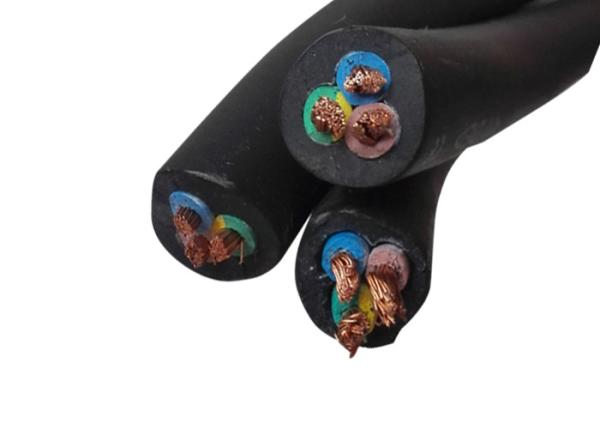 0.38KV Tough Rubber Sheathed Cable Flexible Copper Conductor