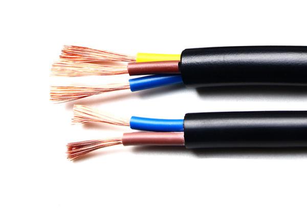 H07VV-F 2x6 SQMM Copper Conductor PVC Insulated 2 Core 0.5mm2 - 10mm2 Electrical Cable Wire