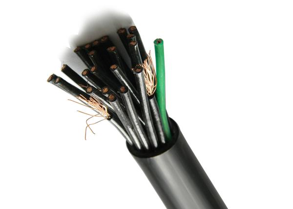 Oxygen Free Copper Conductor PVC Insulated PVC Sheath Control Cables