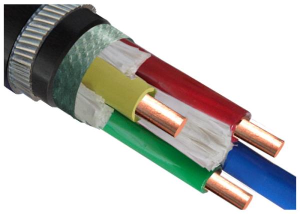 XLPE Double Layer Steel Tape Armoured Cable 0.7mm Insulation