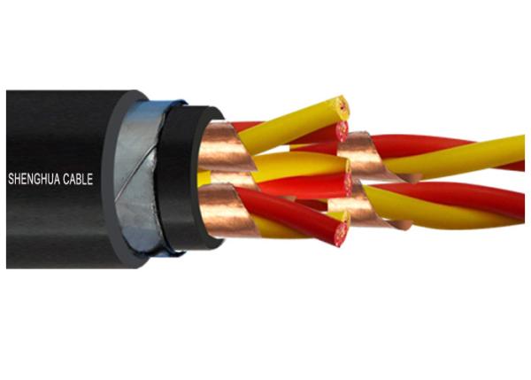 Al Foil Plastic Screen  PE Insulation  Shielded Power Cable with CU core