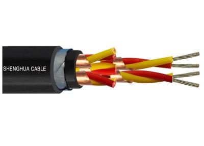 China Al Foil Plastic Screen  PE Insulation  Shielded Power Cable with CU core for sale