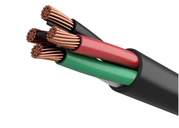 5 Core PVC Insulated PVC Sheath Cables Customization IEC 60228 PVC XLPE Cable