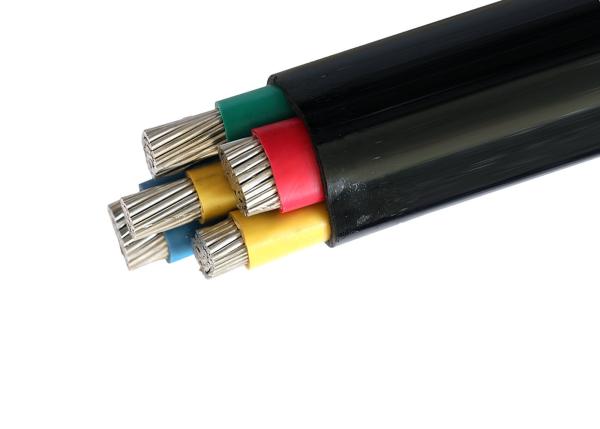 1kV Three Cores PVC Sheathed Cable CU Conductor , pvc insulated wire