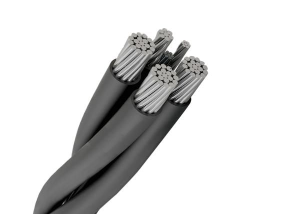 Quadruplex PVC Drop URD XLPE Power Cable  AAAC conductor