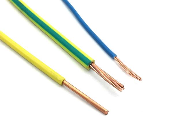 Shanghai Shenghua PVC Type ST5 PVC Sheath Electrical Cable Wire Copper Core Earth Wire 500v