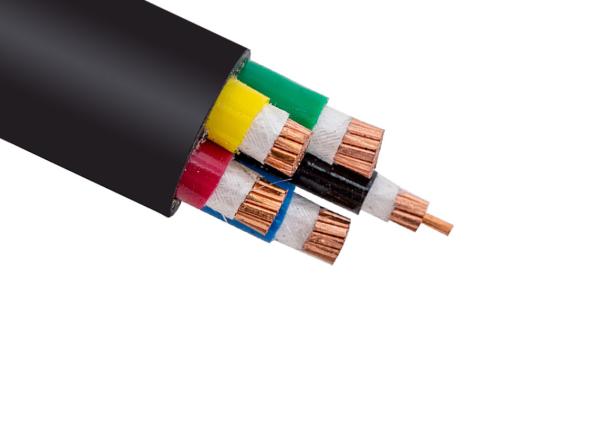 PVC Jacket XLPE Insulated Power Cable Stranded Copper Conductor For Construction